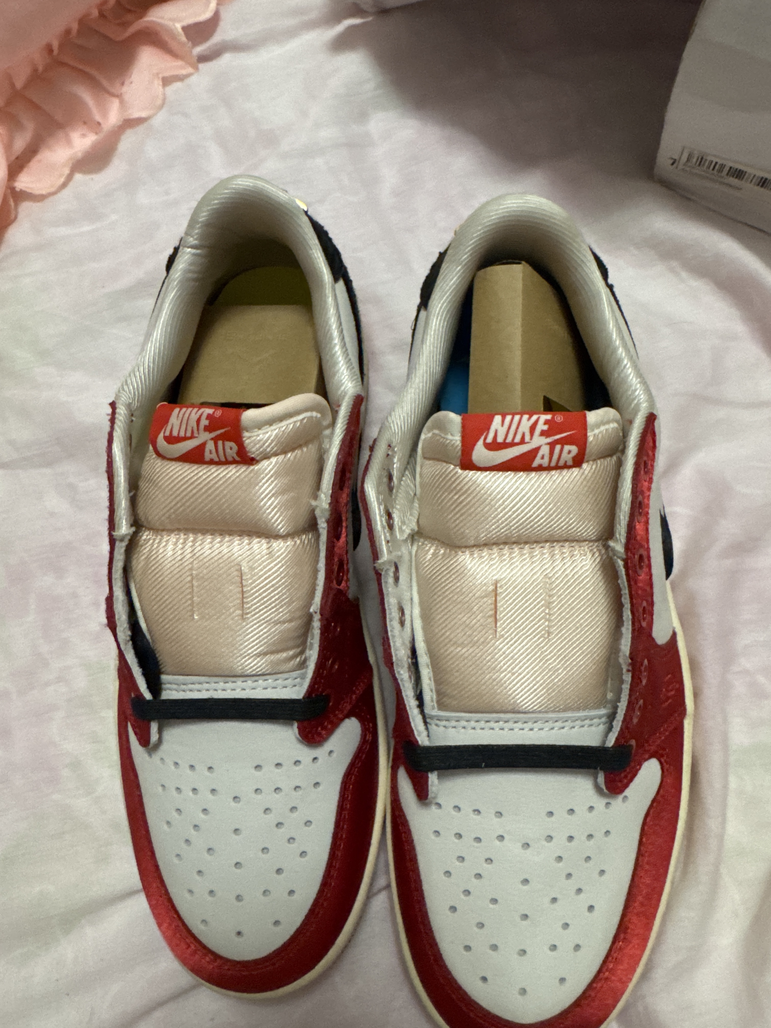 Air Jordan x Trophy Room 1 Low OG 'Away' (2024) photo 3