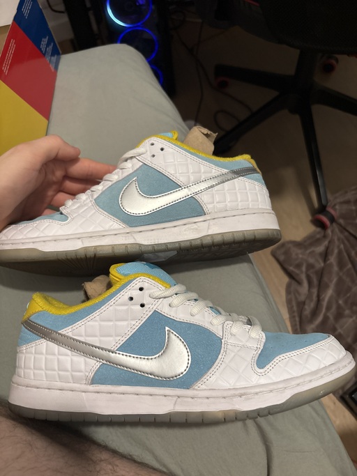 Nike x FTC SB Dunk Low Lagoon Blue (2021)