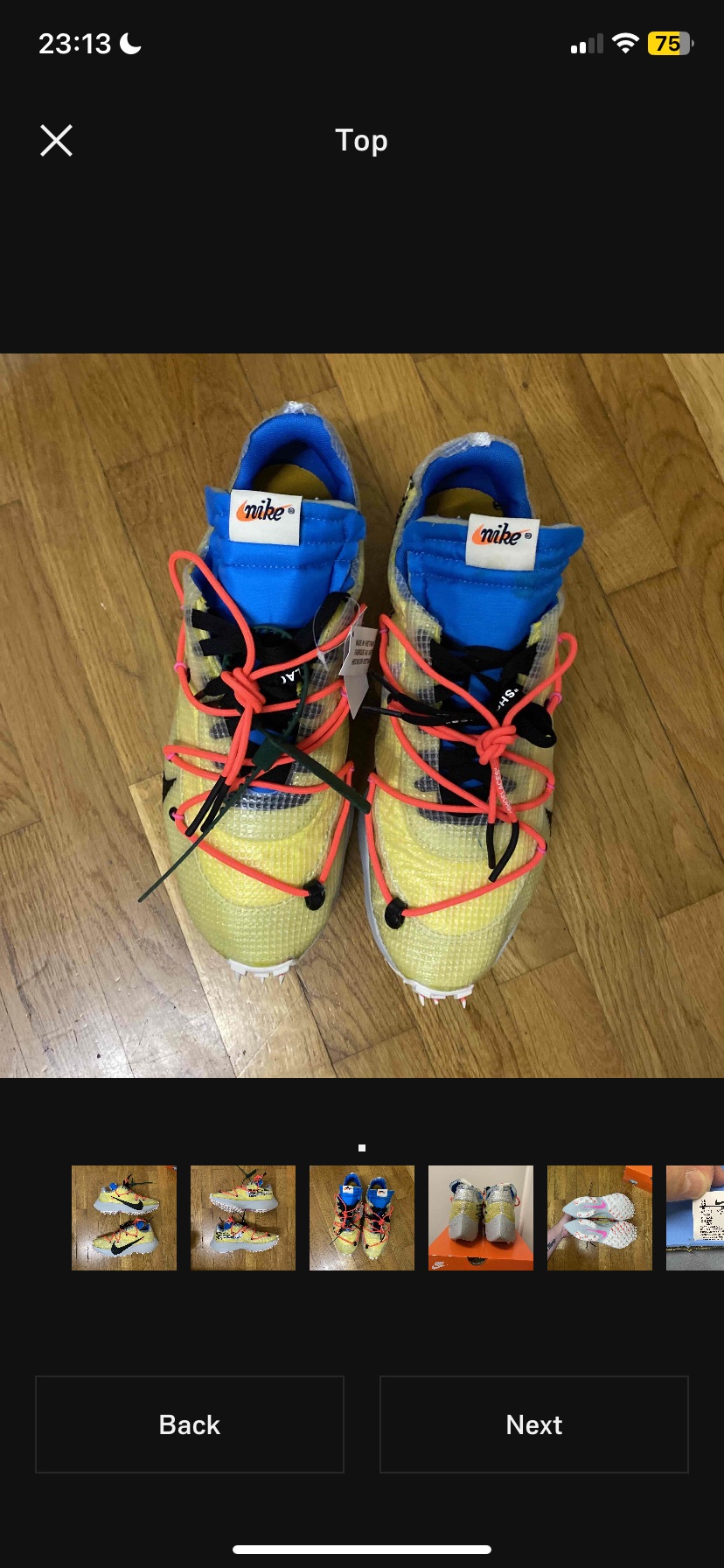 Nike x Off-White Zoom Vapor WMNS 'Street Yellow' (2019) photo 3