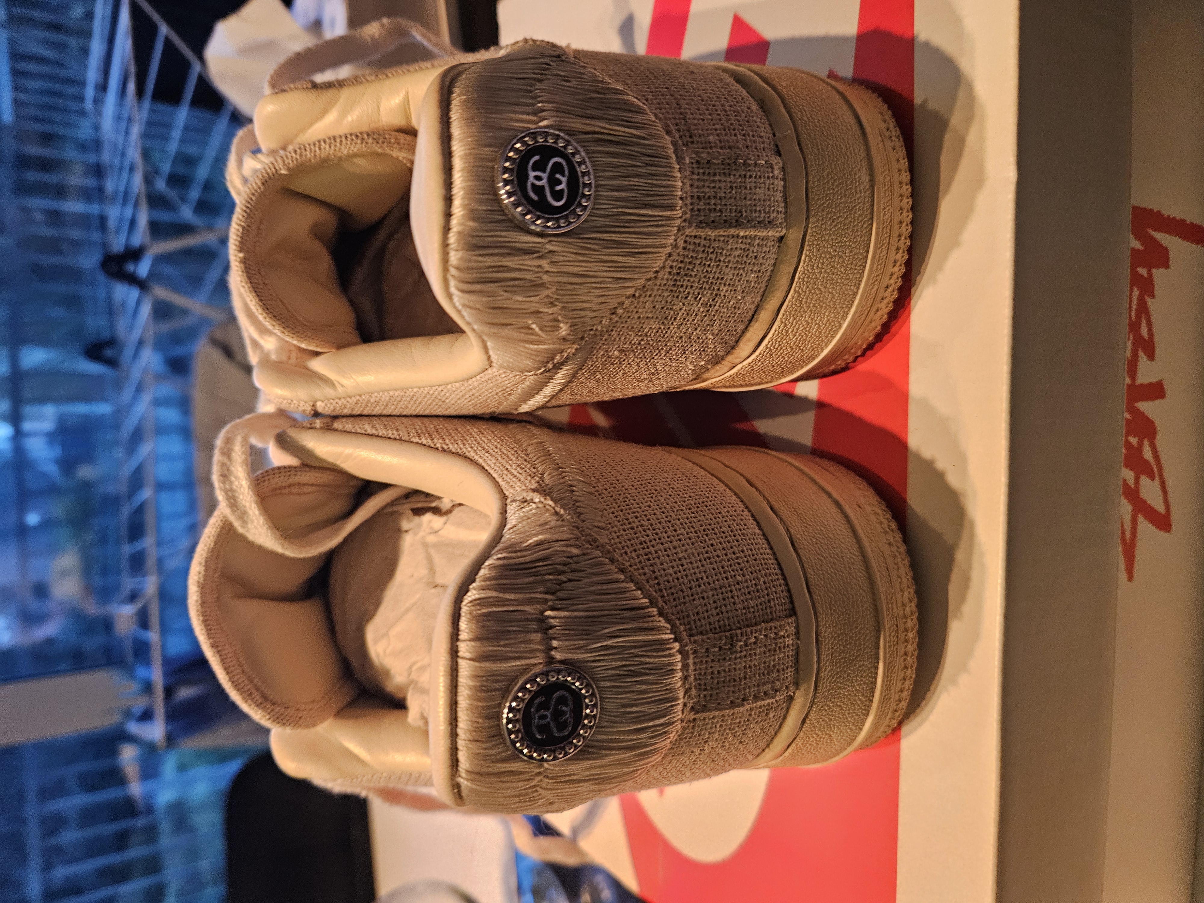 Nike x Stussy Air Force 1 Low 'Fossil' (2020) photo 4