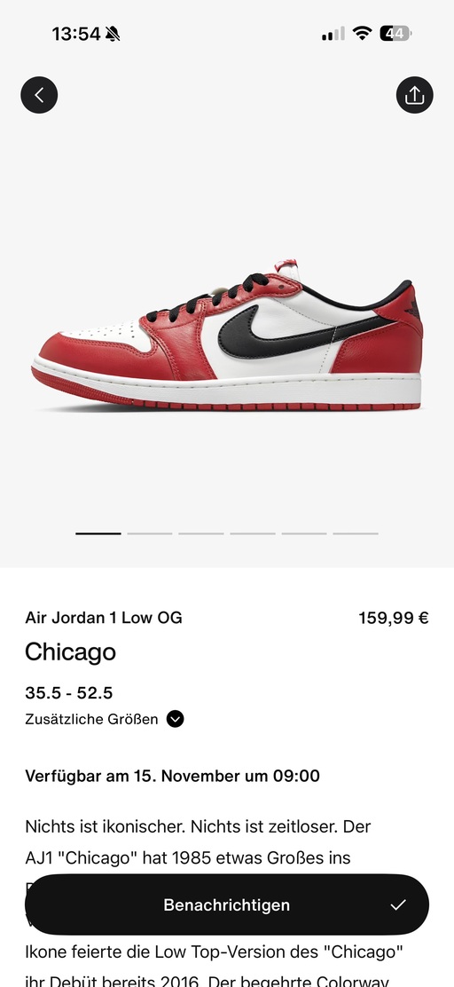 Air Jordan 1 Low OG 'Chicago' (2025)