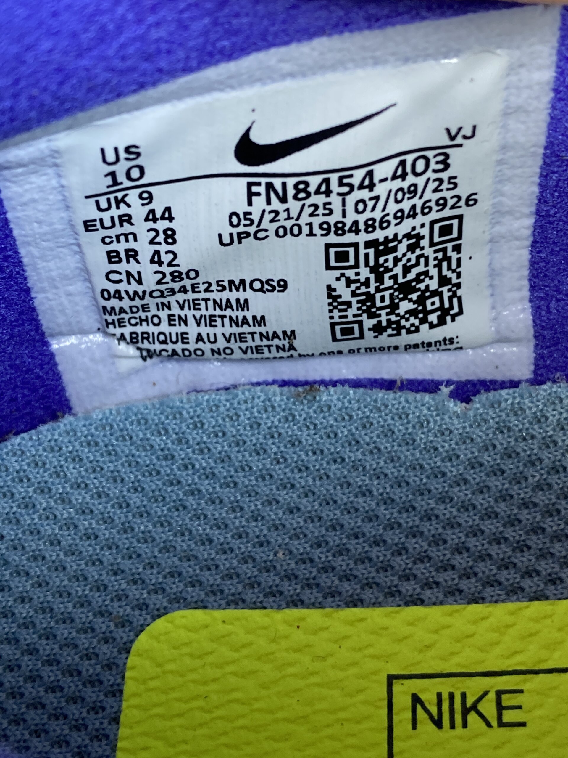 Nike Zoom Fly 6 'Obsidian Persian Violet' (2026) photo 6