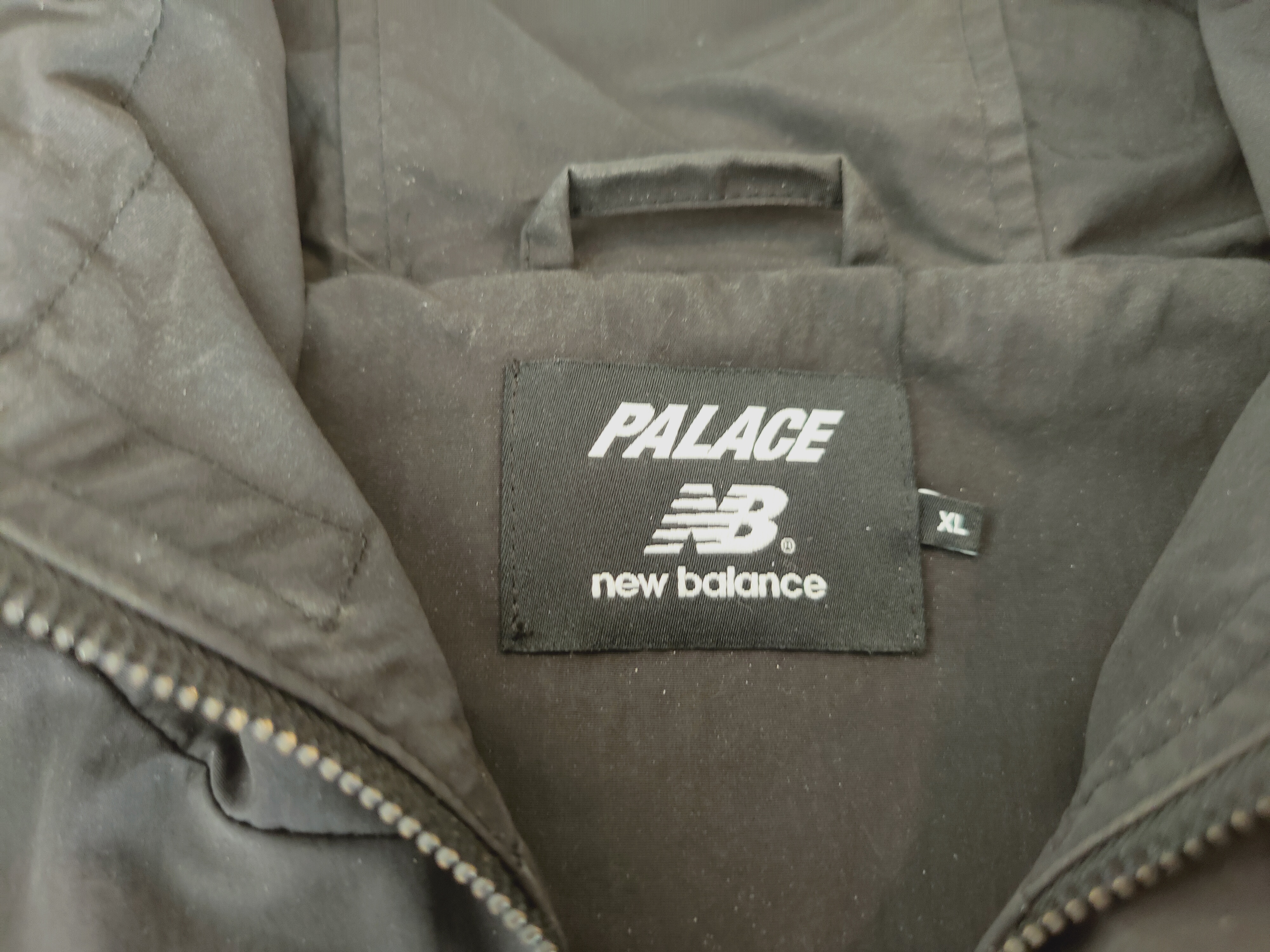 Palace x New Balance Pop Over Shell Jacket Black/Purple (SS23) photo 4