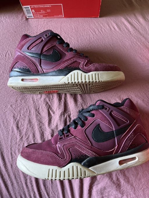 Nike Air Tech Challenge II Monochrome Burgundy