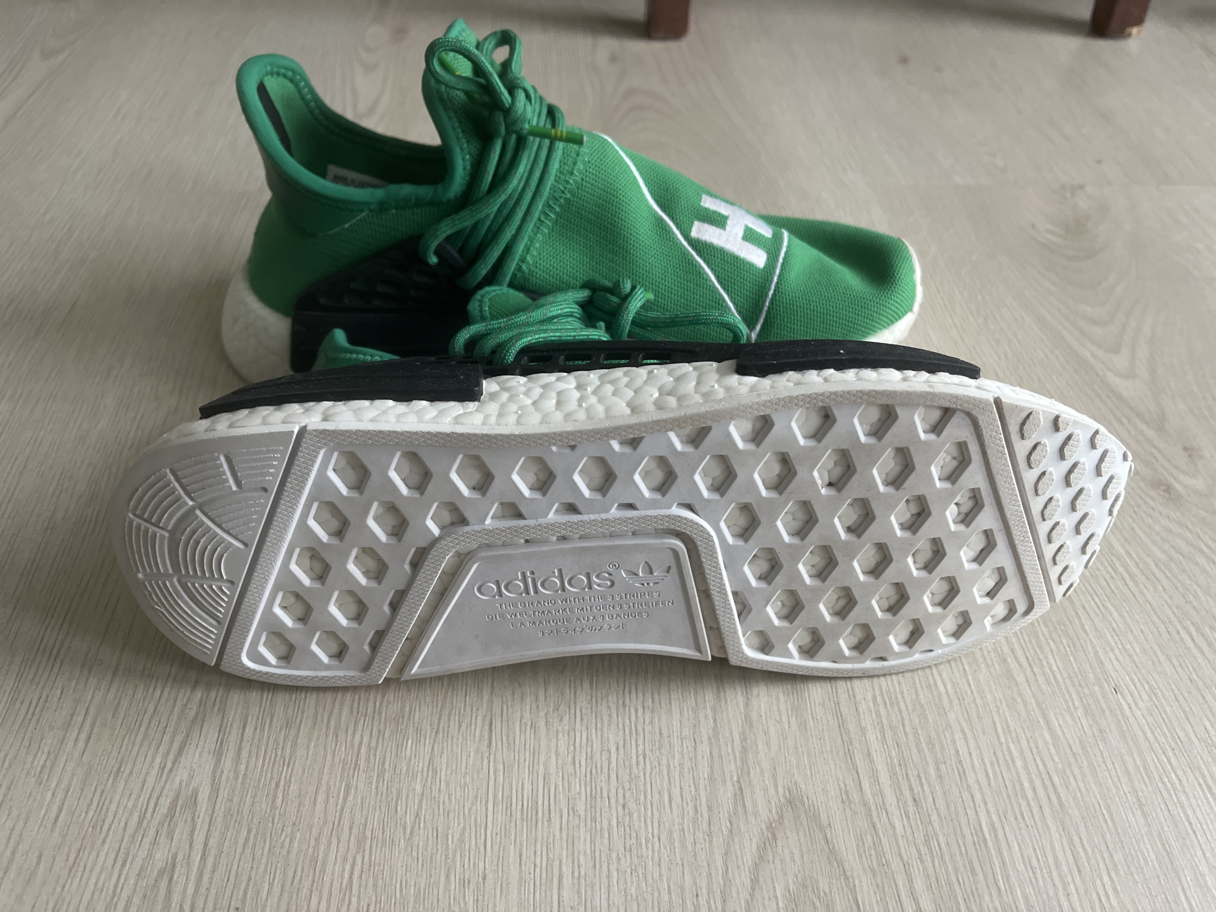 Adidas x Pharrell NMD HU Human Race Green (2016) photo 8
