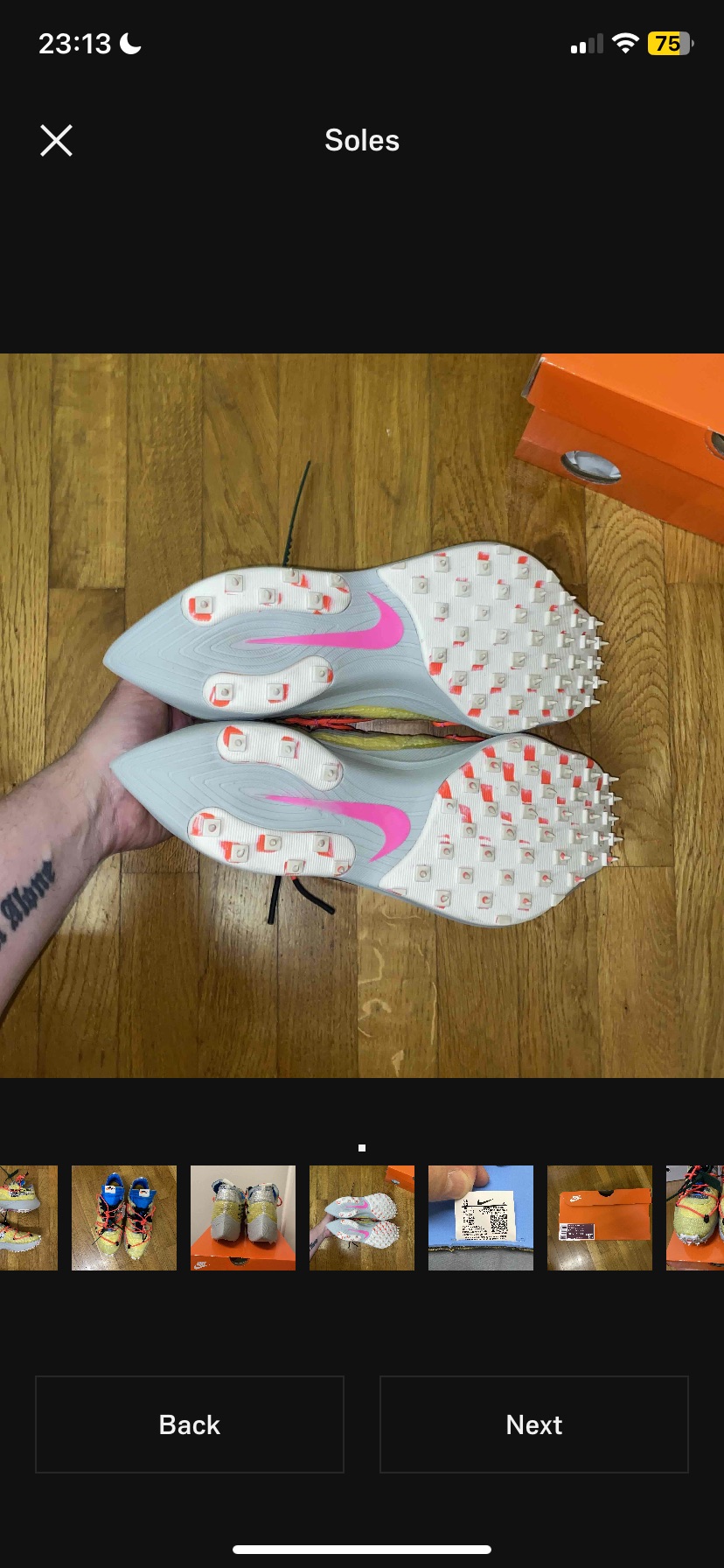Nike x Off-White Zoom Vapor WMNS 'Street Yellow' (2019) photo 5