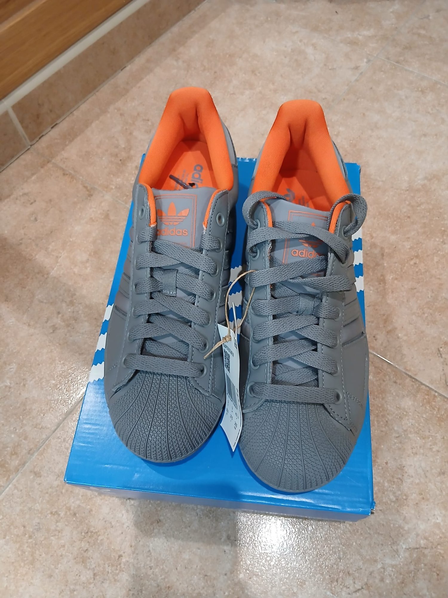 adidas Superstar II 'Grey Orange' (2025) photo 3