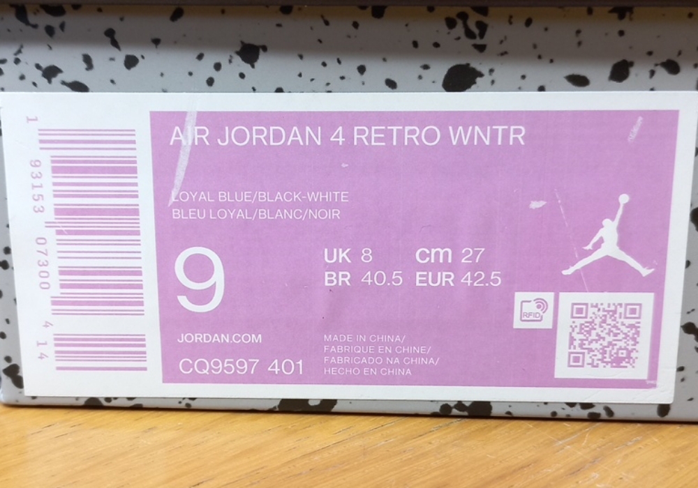 Air Jordan 4 WNTR 'Loyal Blue' (2019) photo 7