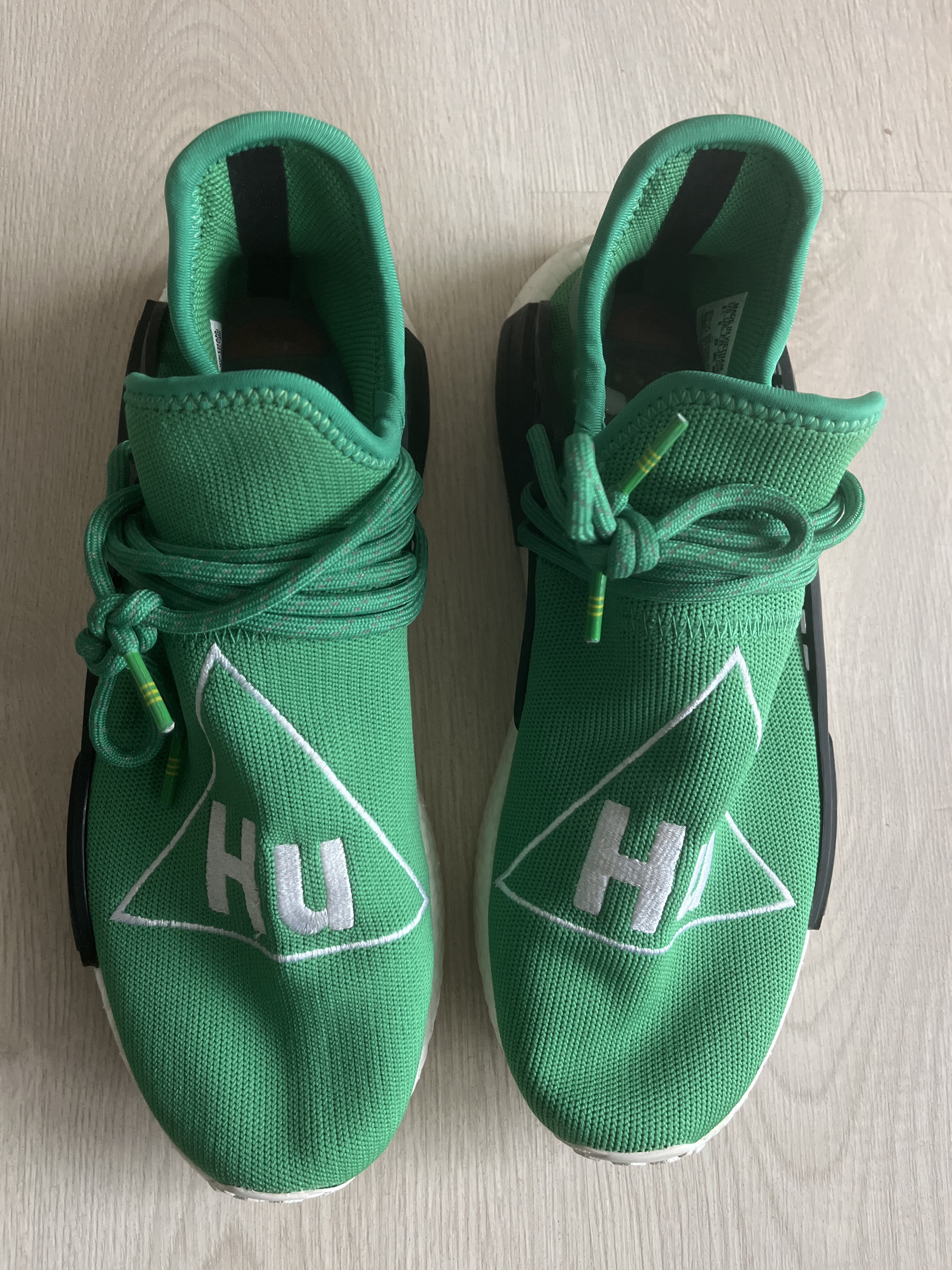 Adidas x Pharrell NMD HU Human Race Green (2016) photo 9