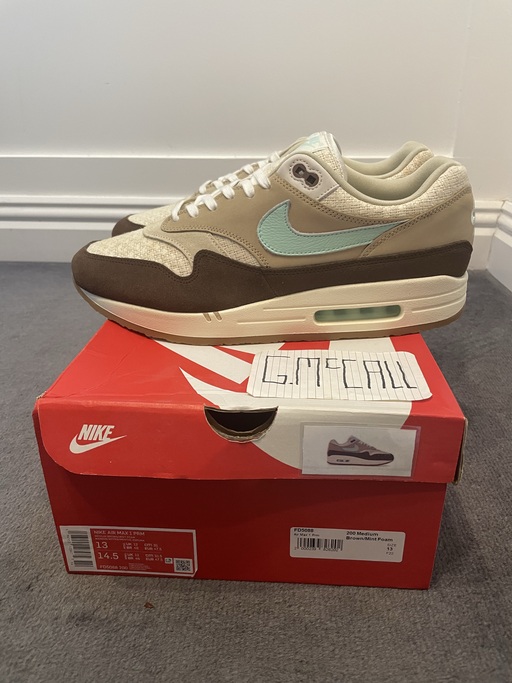 Nike Air Max 1 'Crepe Hemp' (2022)