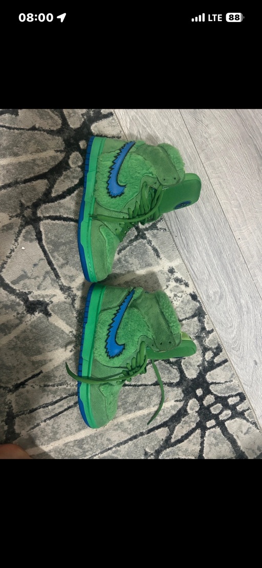 Nike SB Dunk Low x Grateful Dead Bears Green (2020)