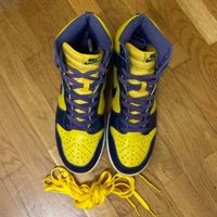 Nike Dunk High 'Michigan' (2020) photo 3