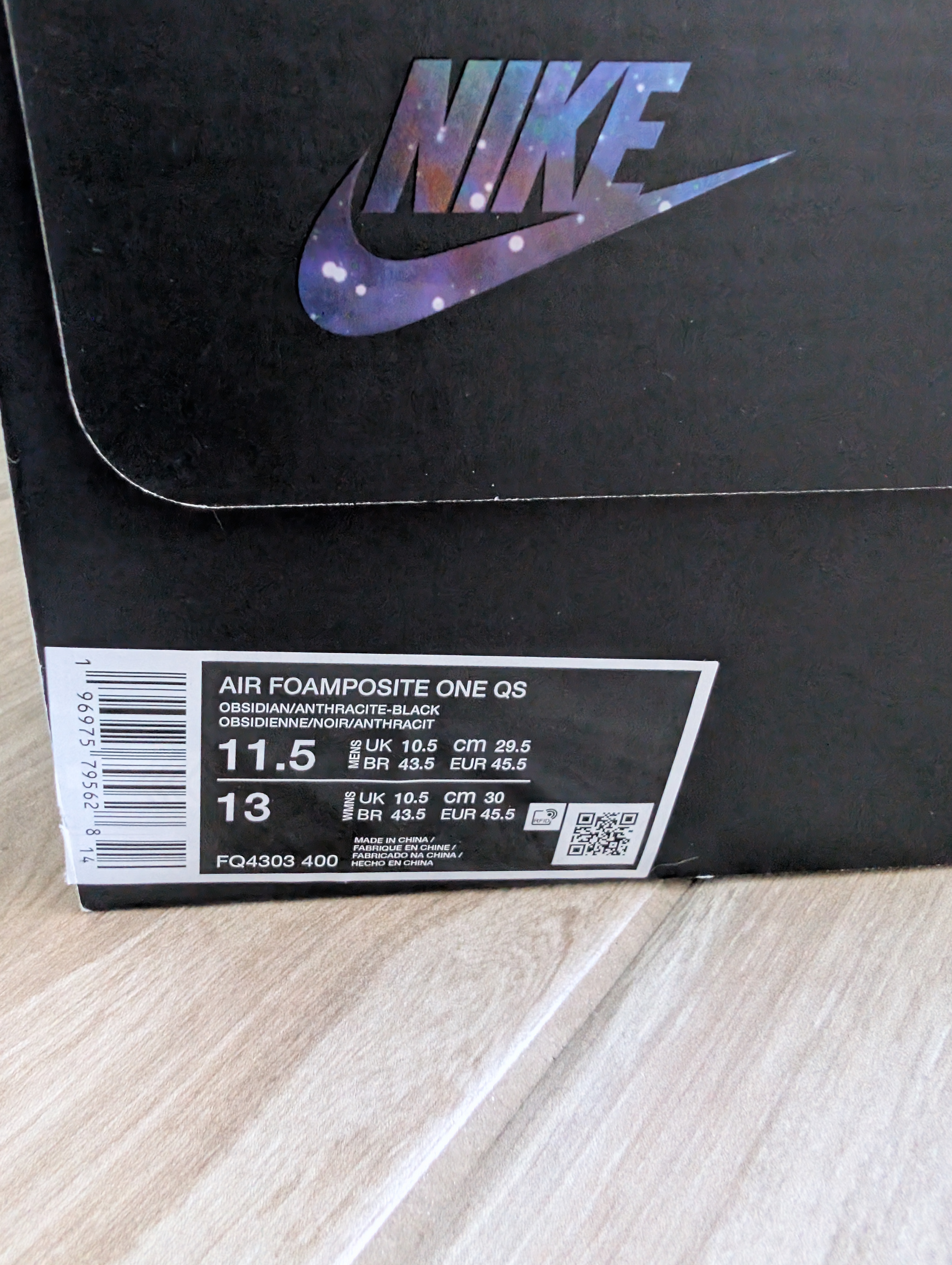 Nike Air Foamposite One QS 'Galaxy' (2025) photo 6