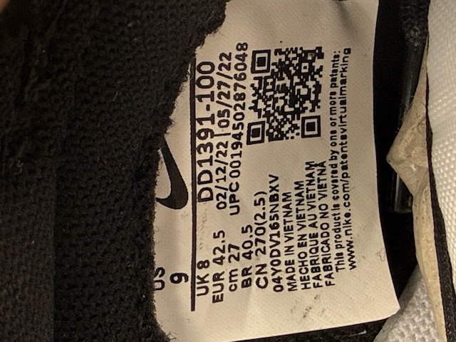 Nike Dunk Low Retro 'Black White Panda' photo 6