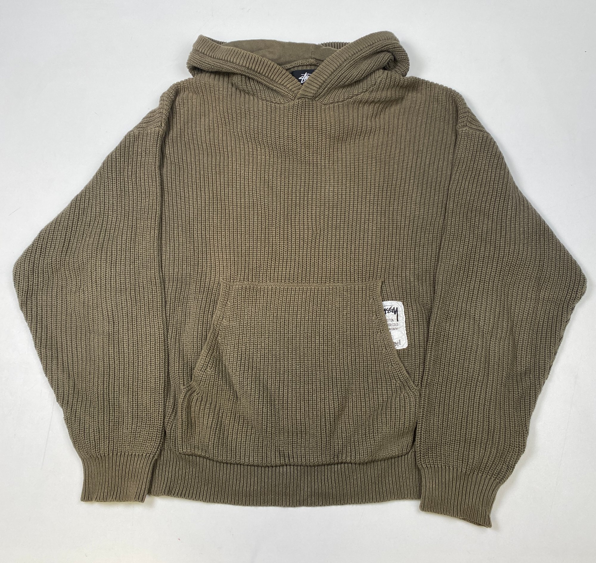 Stüssy Ribbed Knit Hoodie photo 1