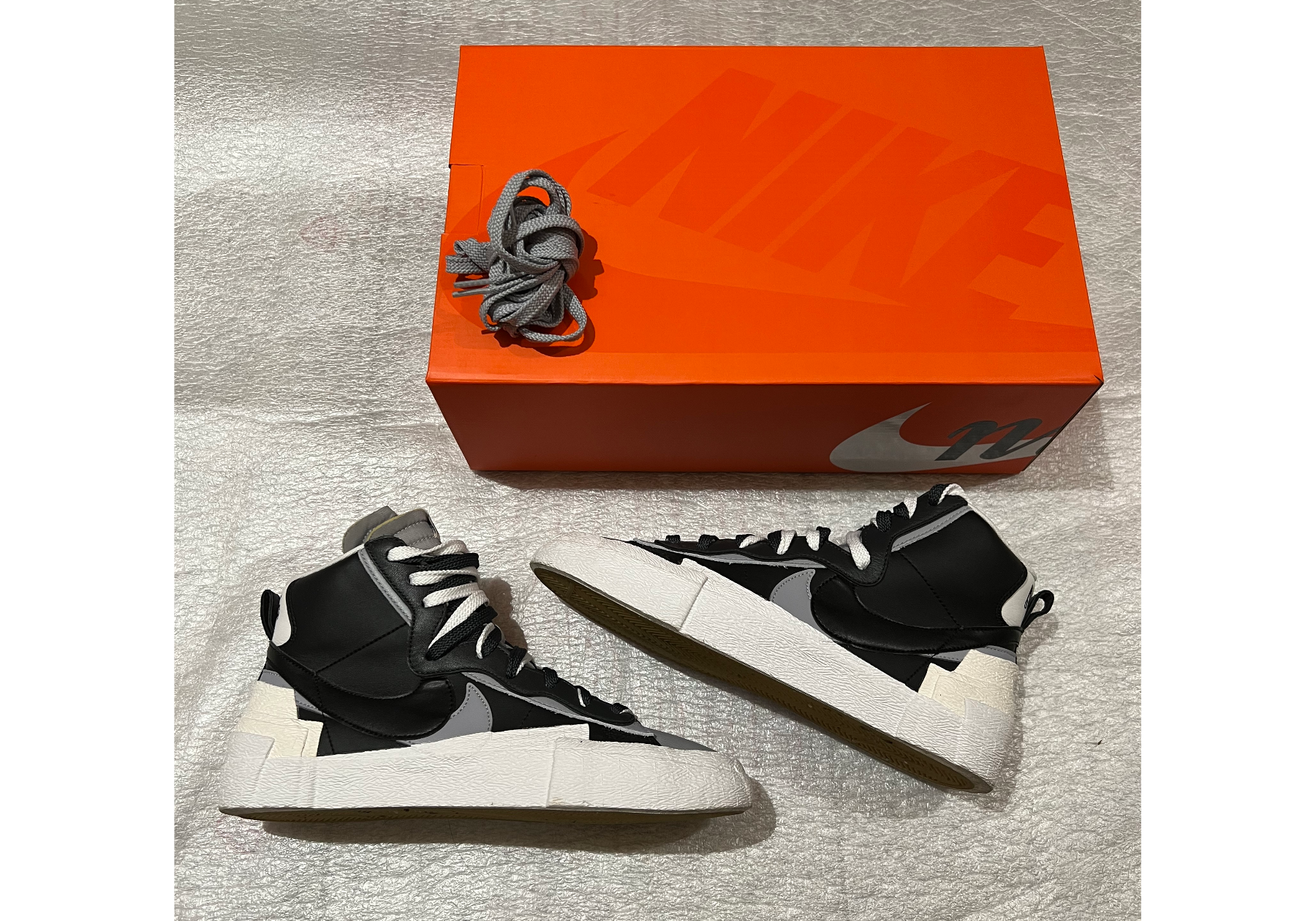 Nike x Sacai Blazer Mid 'Black' (2019) photo 8