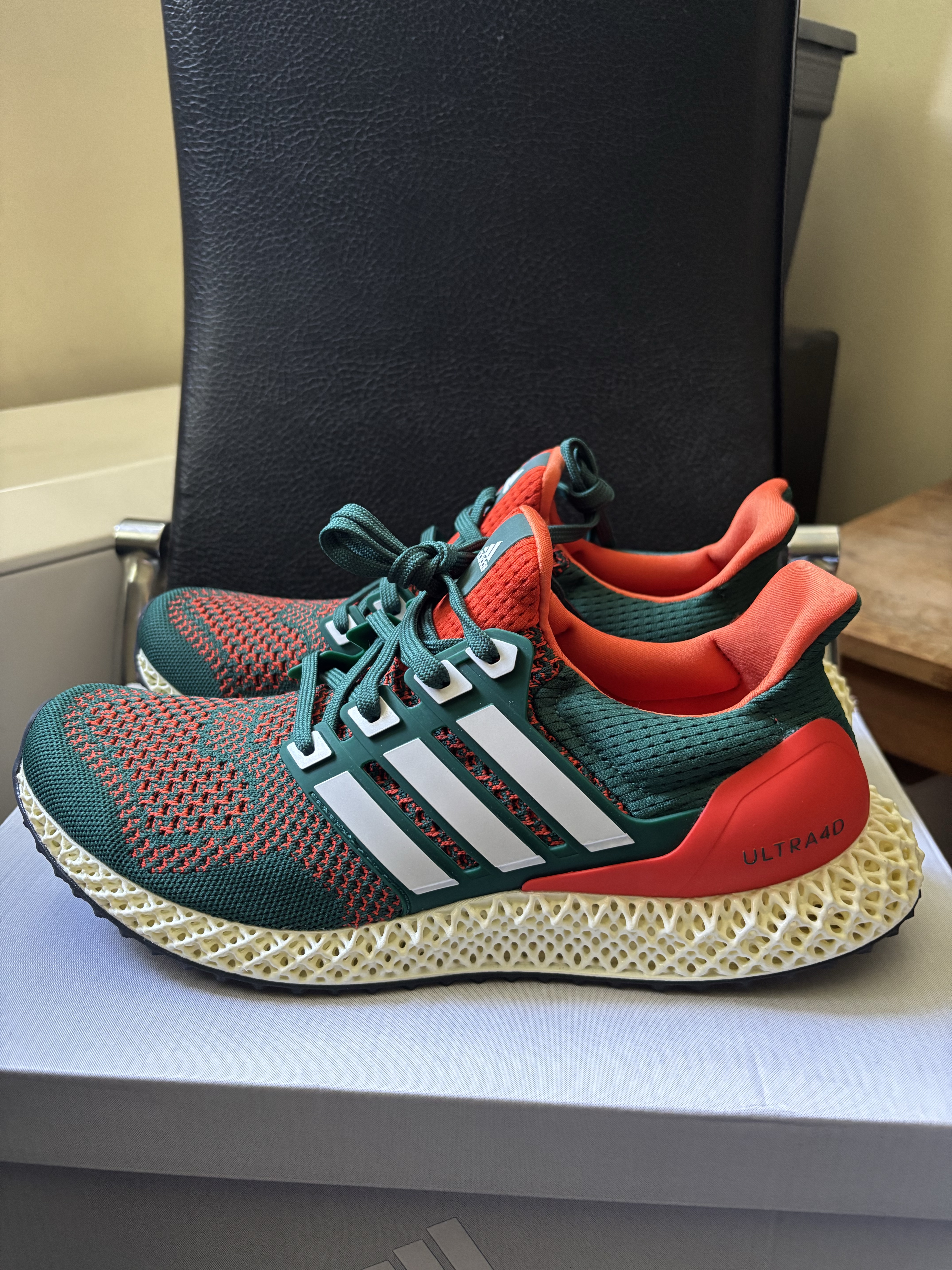 Adidas Ultra 4D Miami Hurricanes (2021) photo 1