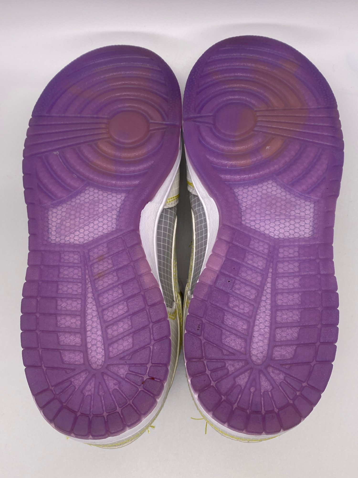 Nike x Union LA Dunk Low Purple Yellow (2022) photo 5