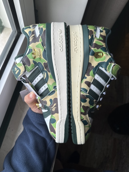 Adidas x BAPE Forum Low 30th Anniversary Green (2023)