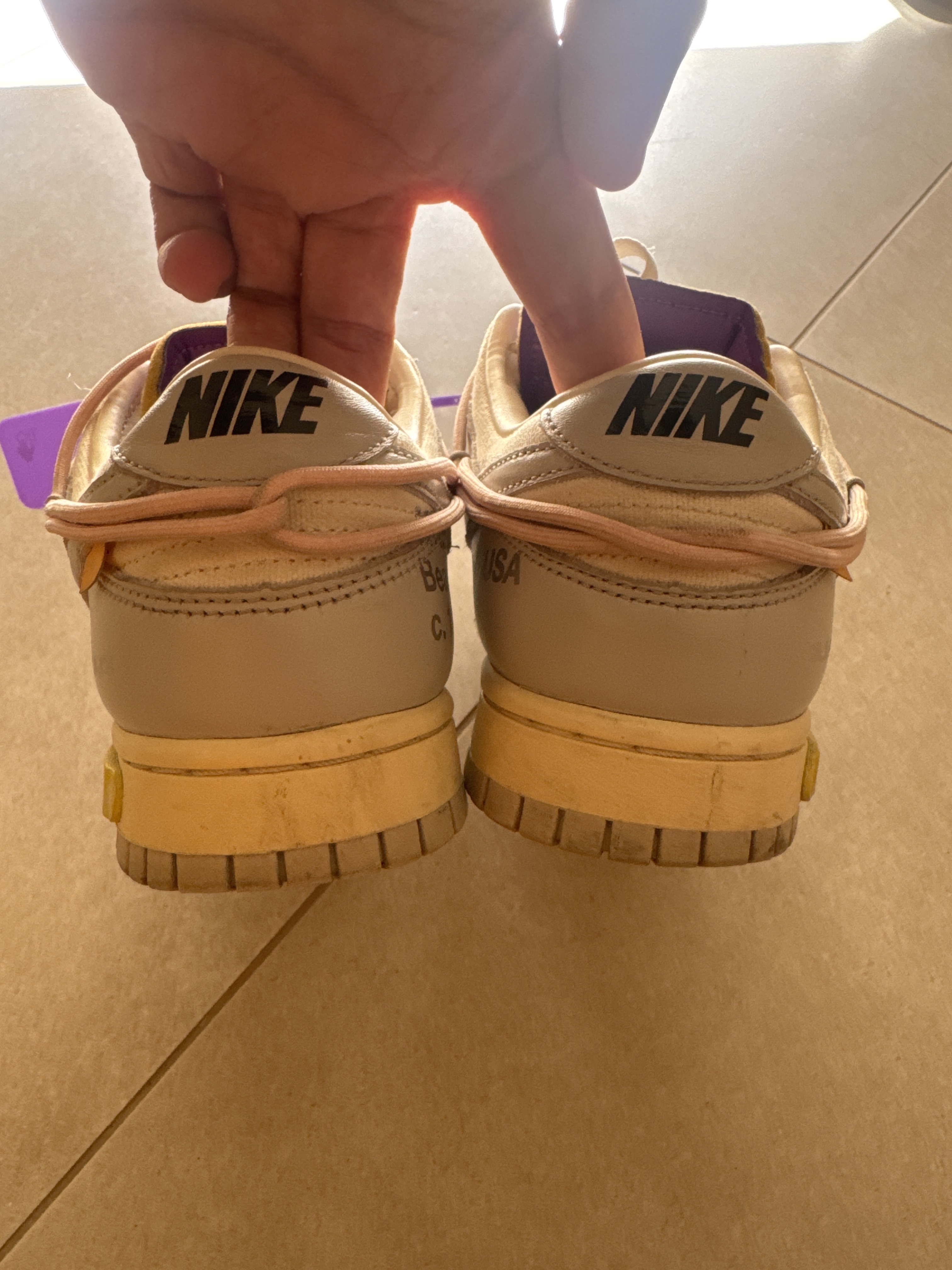 Nike x Off-White Dunk Low 'Lot 24' (2021) photo 4