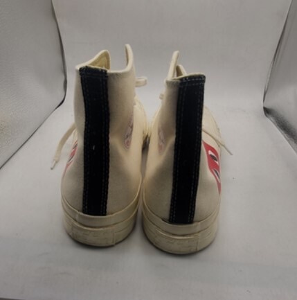 Converse x Comme des Garcons CDG Chuck Taylor High Cream White photo 4