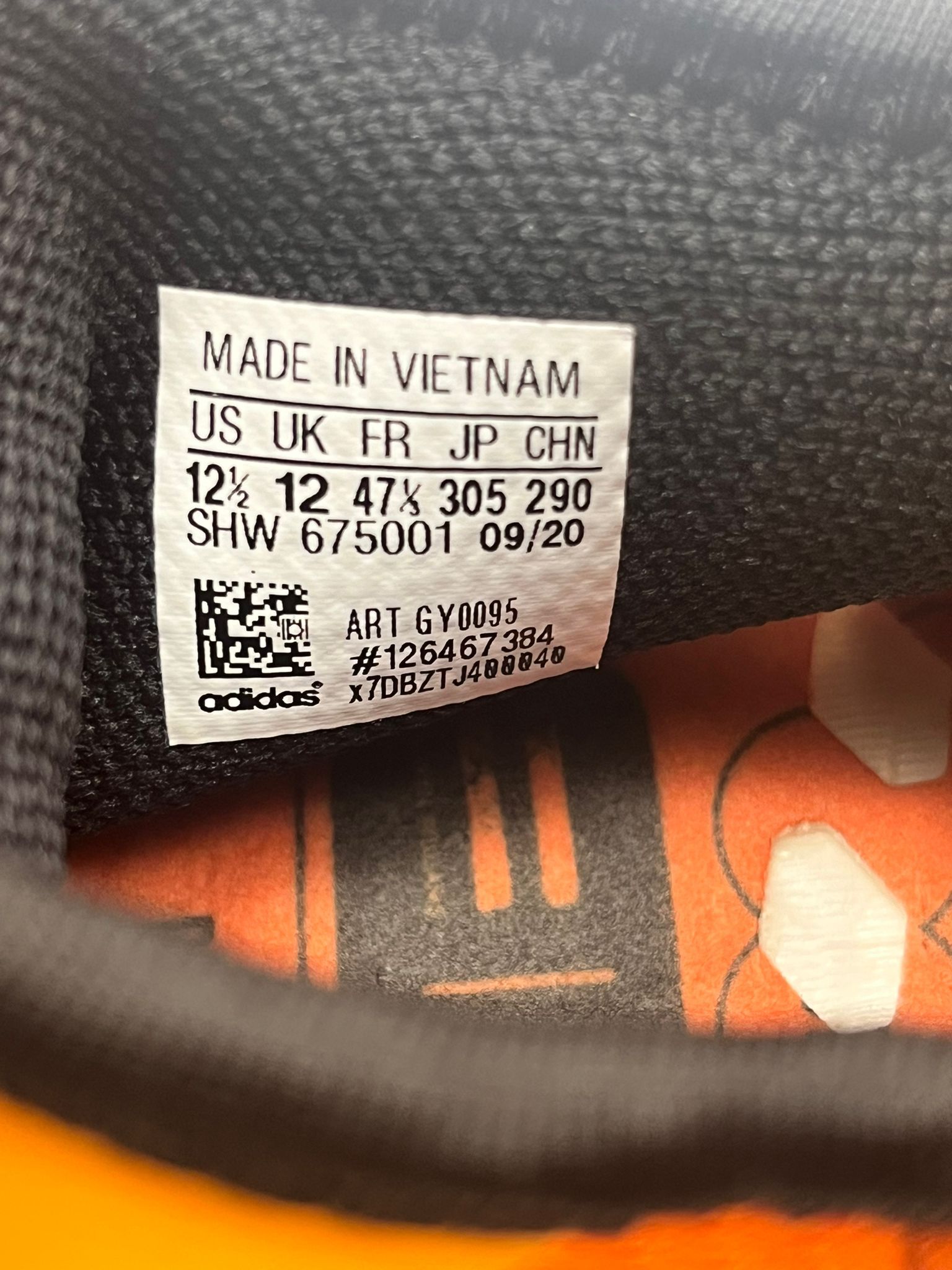 Adidas NMD HU Pharrell Orange (2021) photo 6