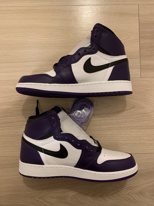 Air Jordan 1 Retro High Court Purple (GS) (2020)