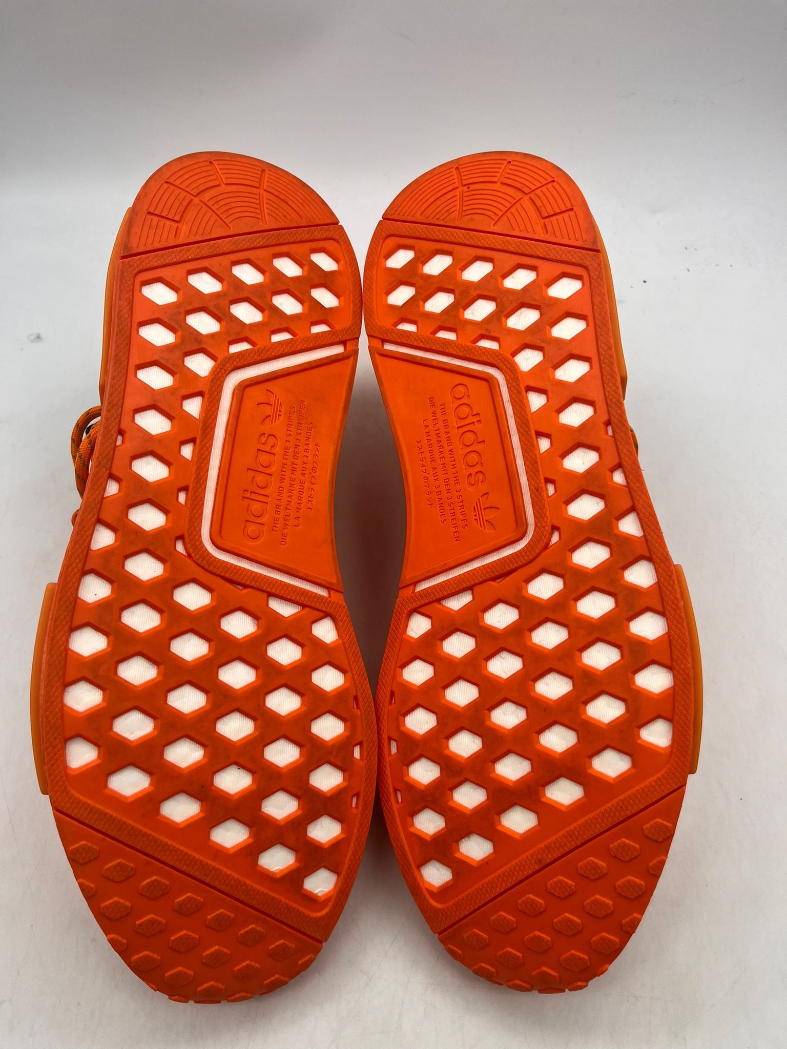Adidas NMD HU Pharrell Orange (2021) photo 5
