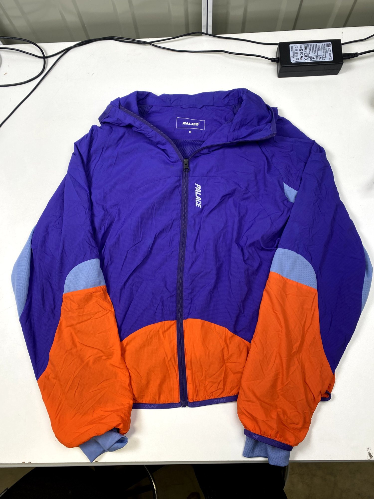 Palace Front Runner Jacket Purple/Orange (SS22) photo 1