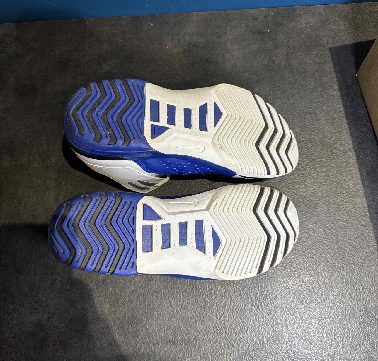 Nike LeBron 1 Air Zoom Generation Low White Varsity Royal photo 5