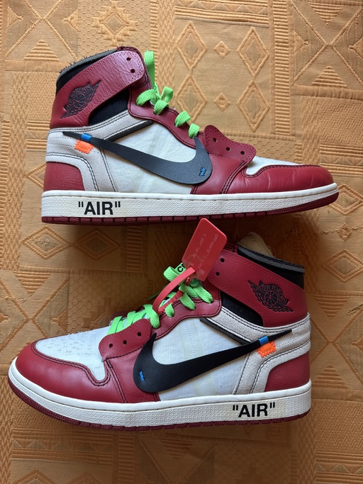 Air Jordan x Off White 1 Chicago 'The 10 Ten' (2017)
