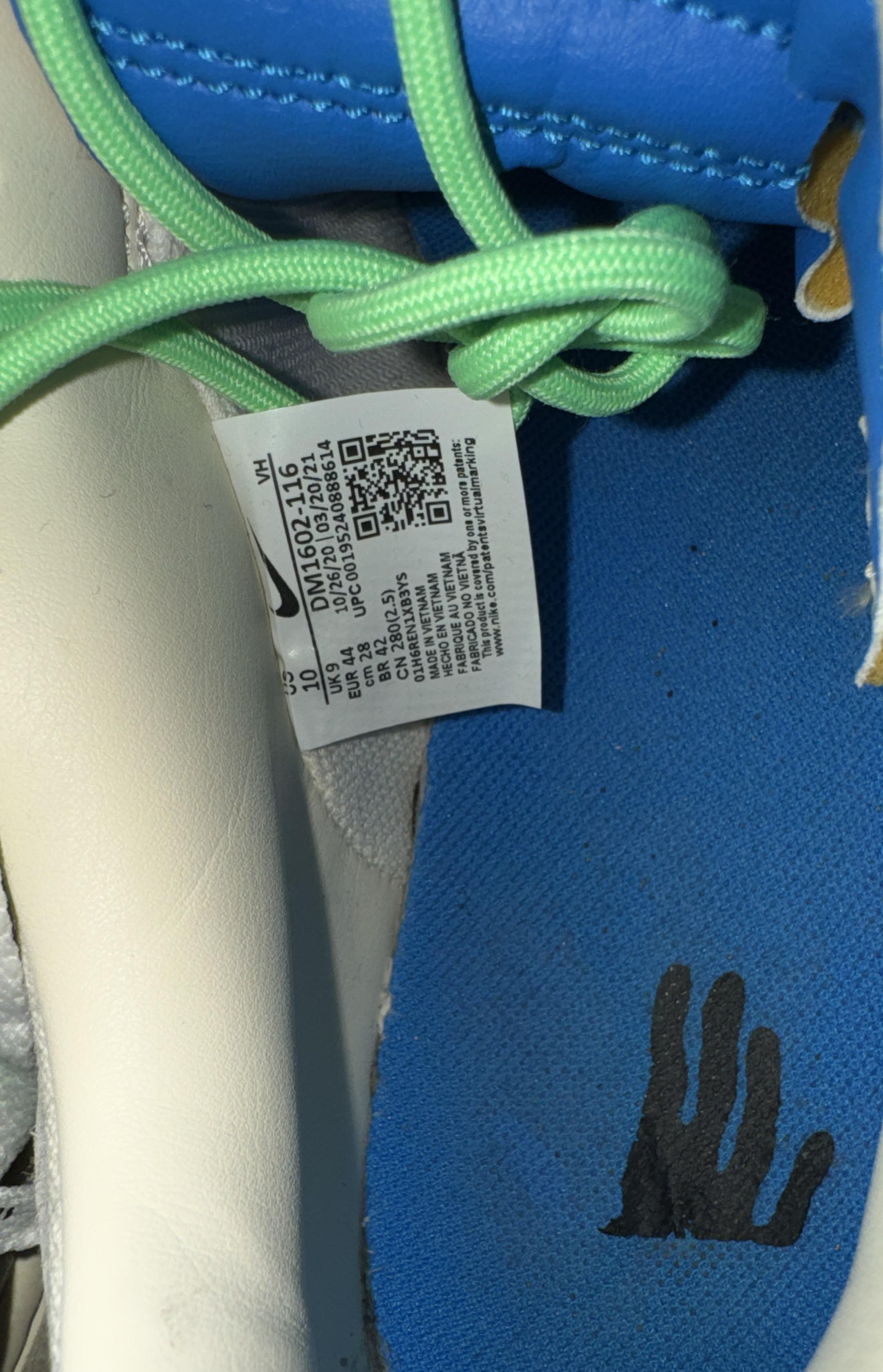Nike x Off-White Dunk Low 'Lot 26' (2021) photo 6