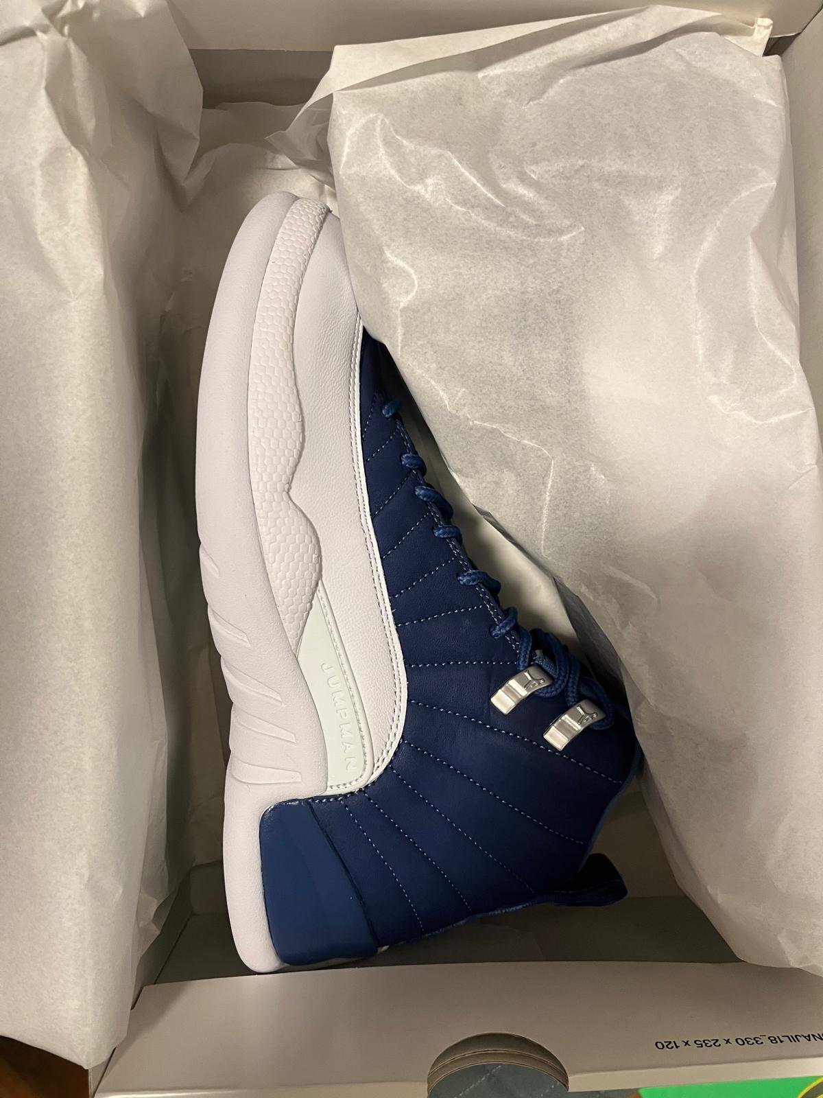 Air Jordan 12 Retro 'Indigo' (Stone Blue) (2020) photo 1