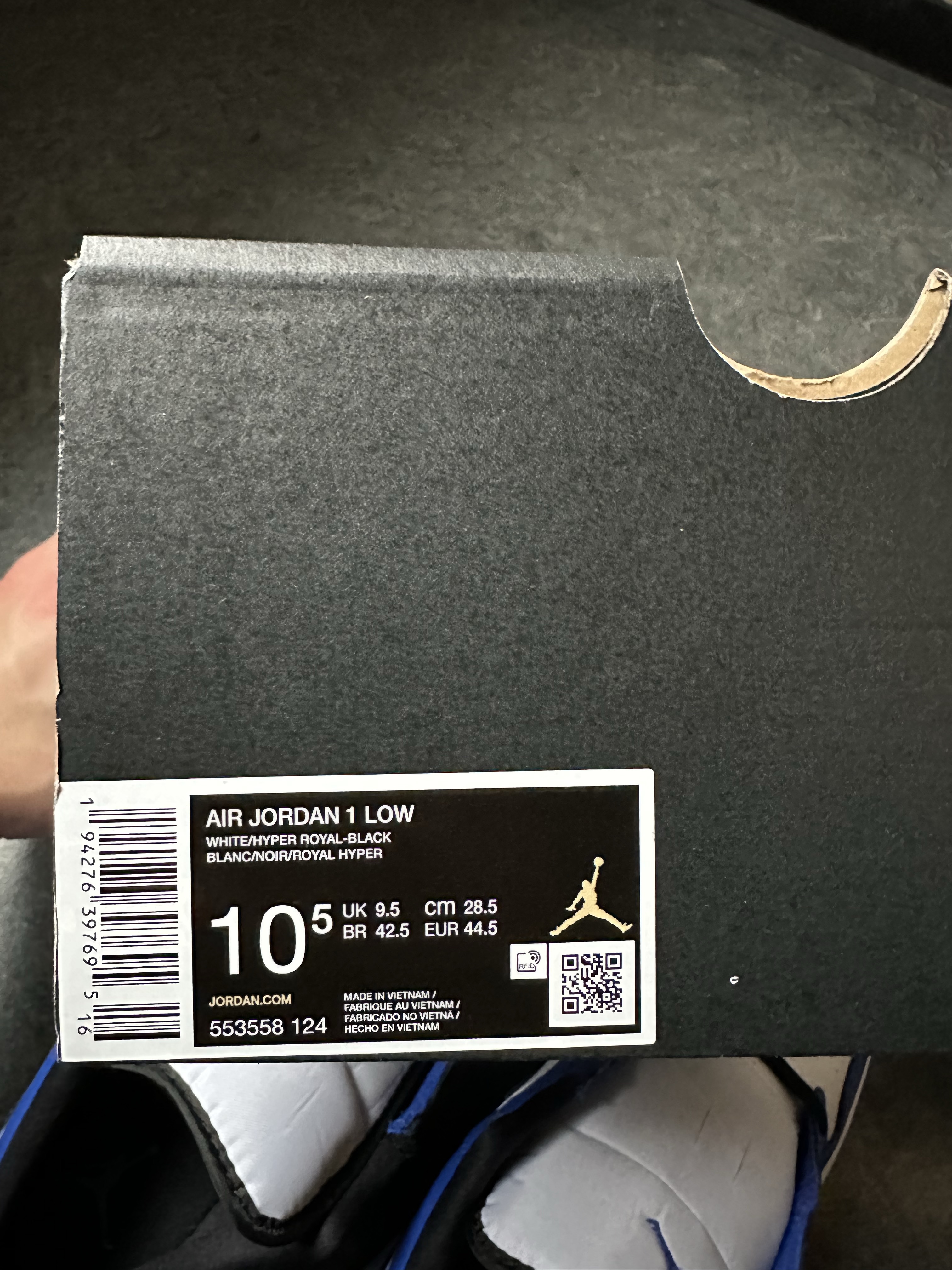 Air Jordan 1 Low 'Game Royal' (2020) photo 5