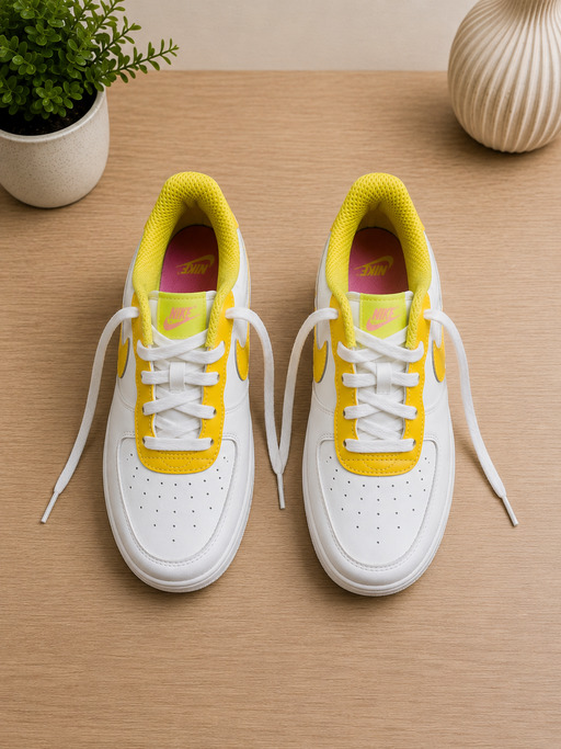 Nike Air Force 1 Low GS White Volt (2022)