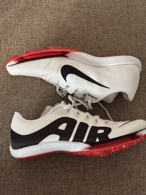 Nike Air Zoom Maxfly More Uptempo White Black University Red (2022)