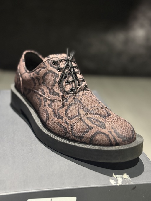 Clarks x MARTINE ROSE CUR Oxford 2 M 'Brown Snake' (2024)