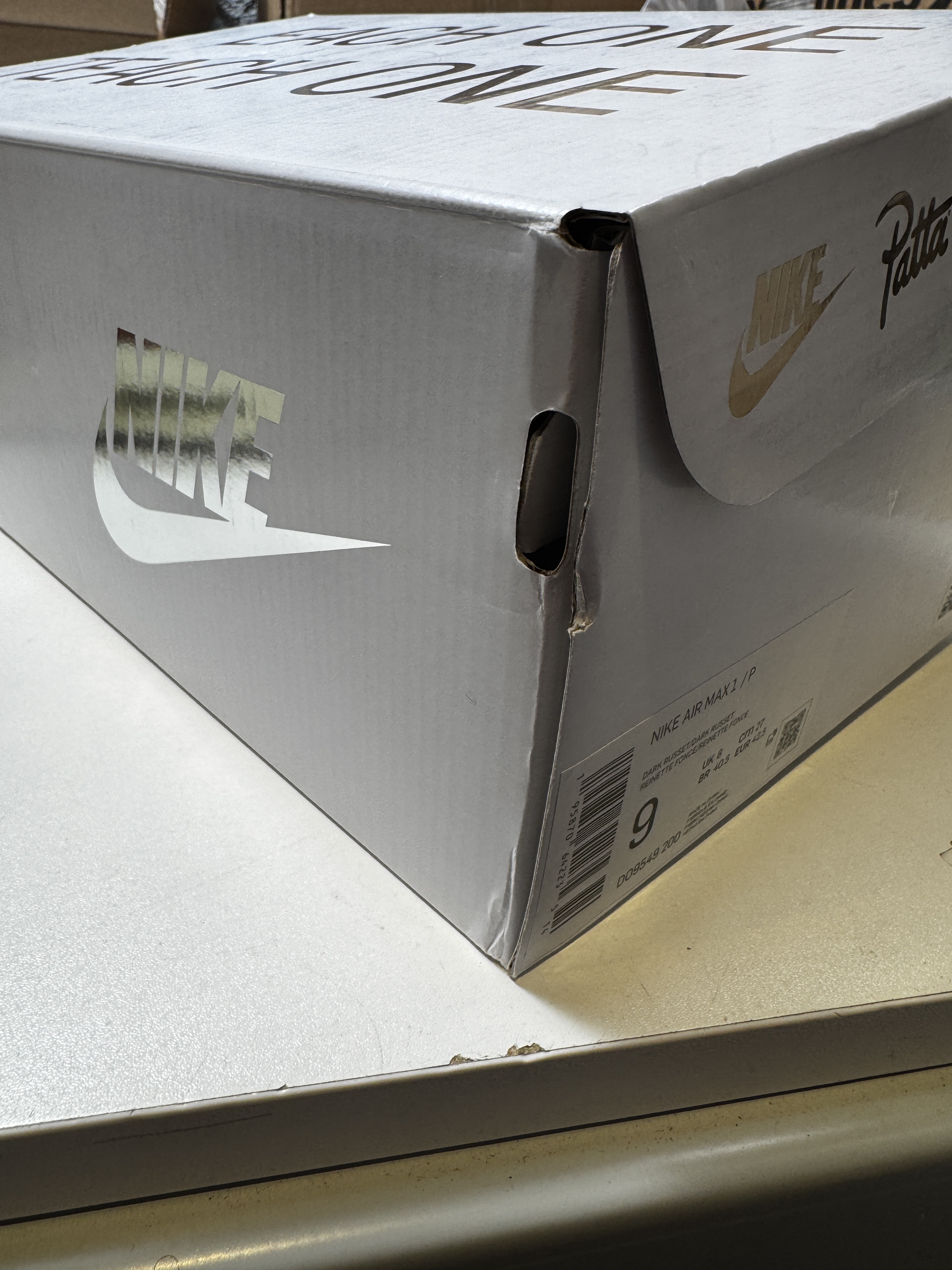 Nike x Patta Air Max 1 Dark Russet (2022) photo 4