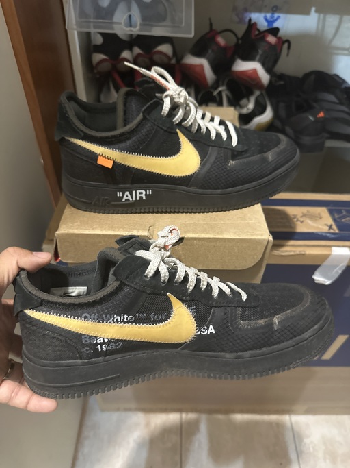 Nike x Off White Air Force 1 Low 'Black' (2018)