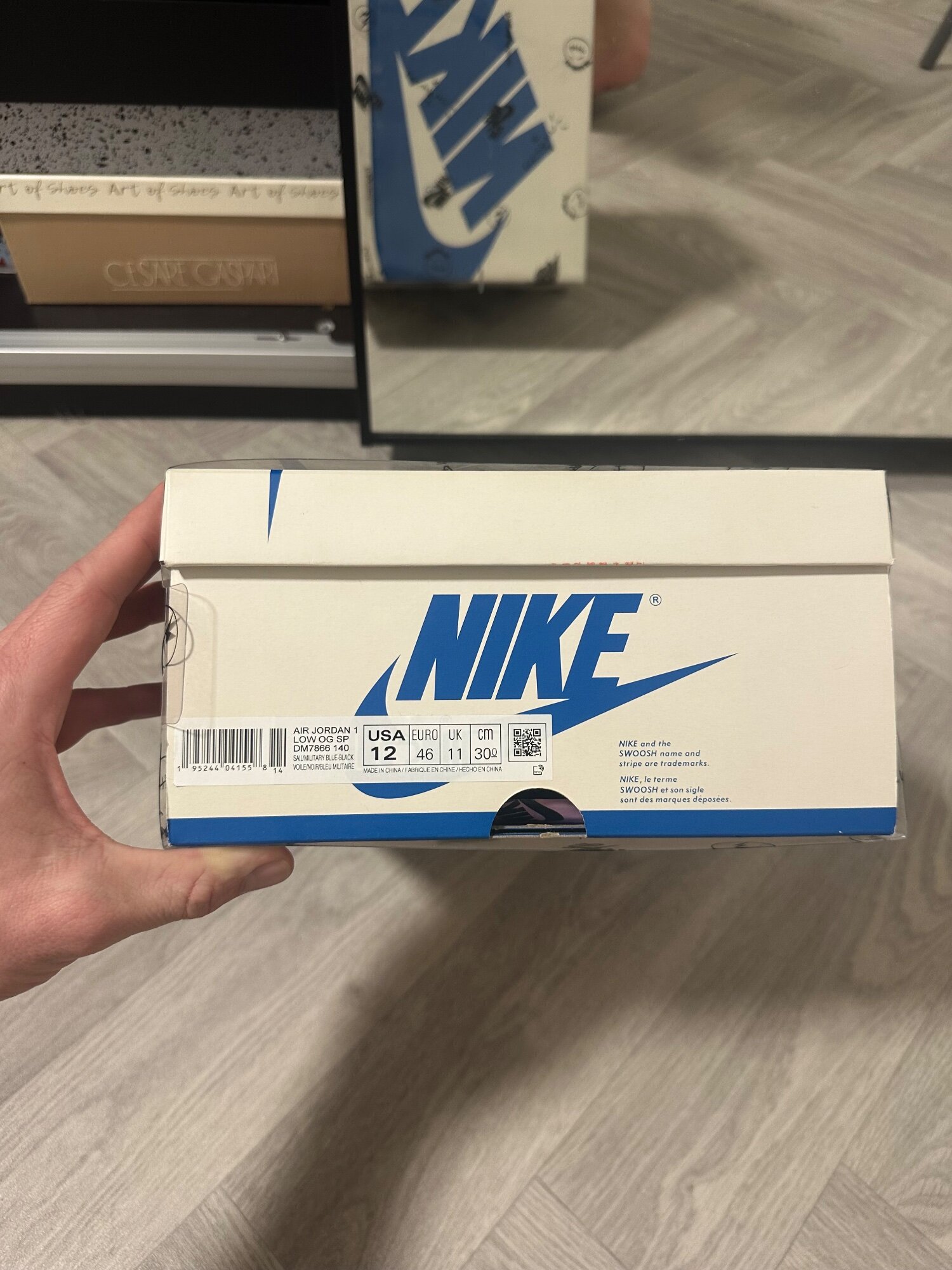 Air Jordan x Fragment x Travis Scott 1 Low 'Design' (2021) photo 6