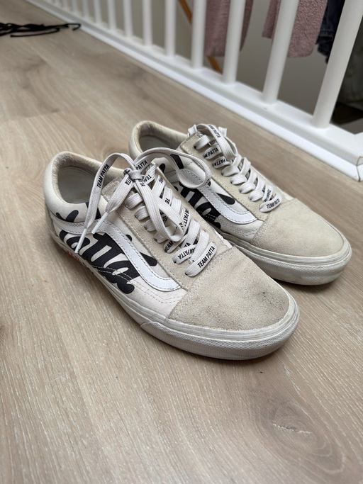 Vans Old Skool Patta Mean Eyed Cat White