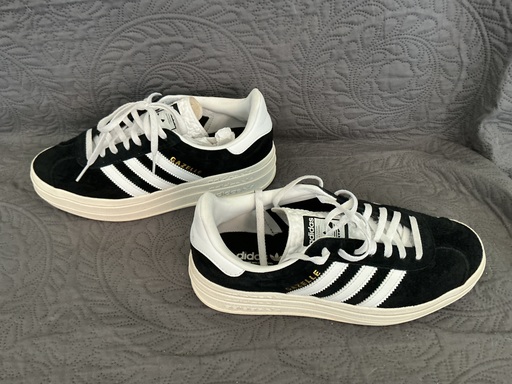 Adidas Gazelle Bold WMNS Black White (2022)