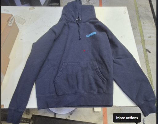 Supreme Restless Youth Hooded Sweatshirt Navy (SS20) 