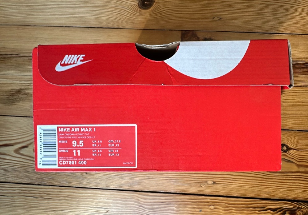Nike Air Max 1 'Obisidian' Crepe Sole photo 7