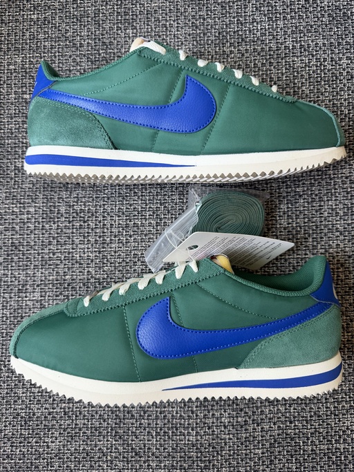 Nike Cortez TXT WMNS 'Evergreen Aura Hyper Royal'