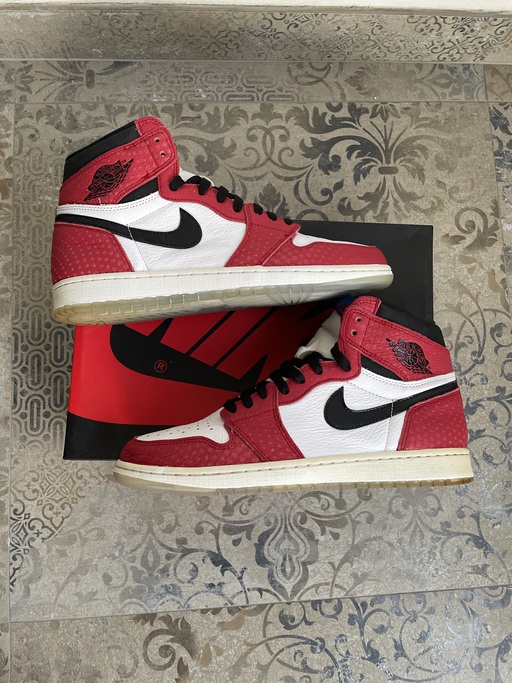 Air Jordan 1 Retro High OG 'Chicago Crystal' (Spider-Man Origin Story) (2018)