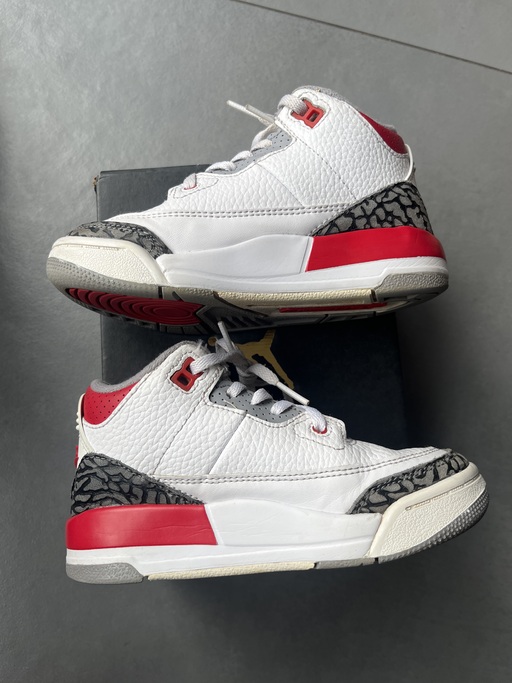 Air Jordan 3 Retro Fire Red (PS) (2022)