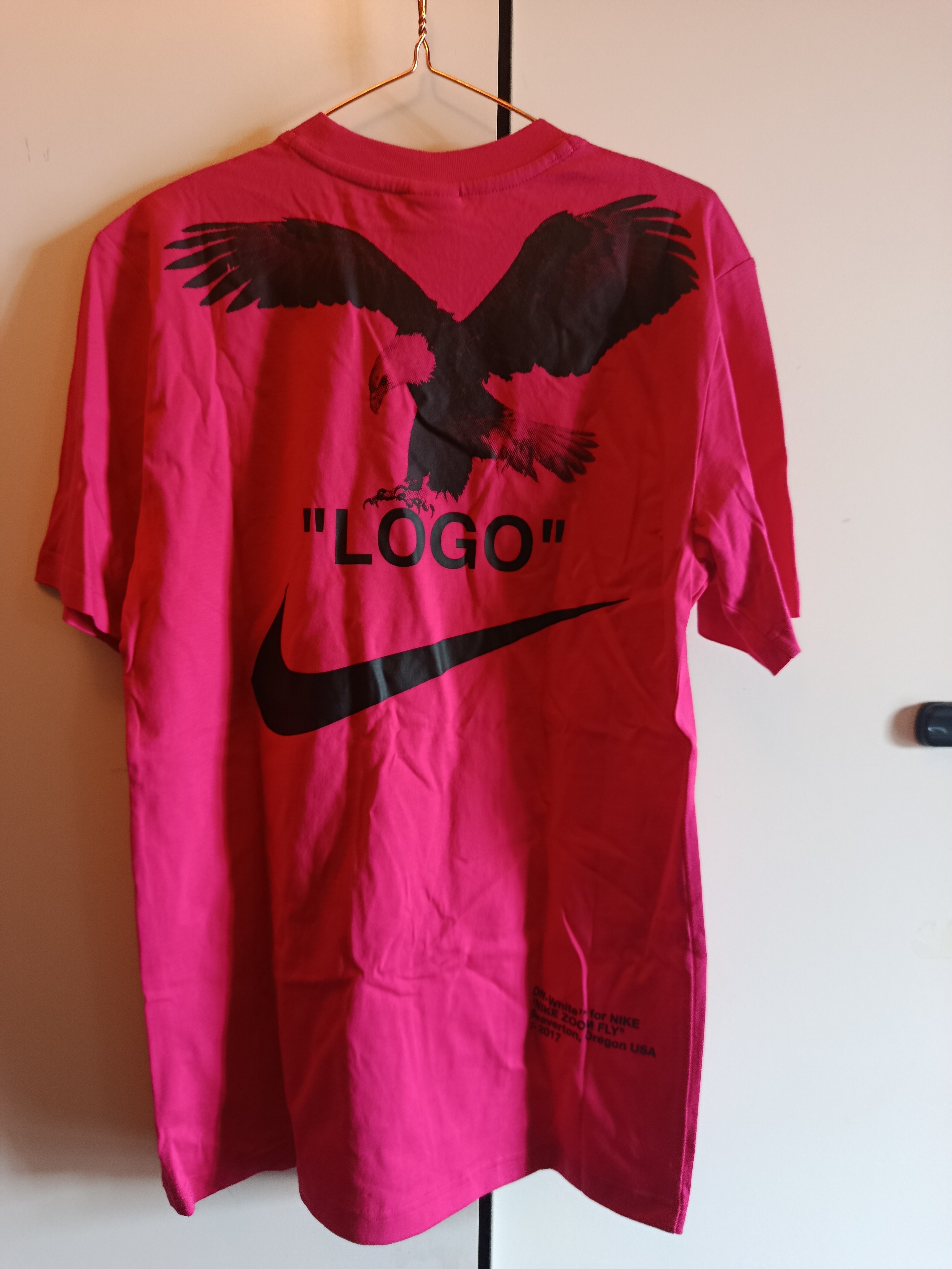 Nike x Off-White NRG A6 T-Shirt Tee Pink photo 2