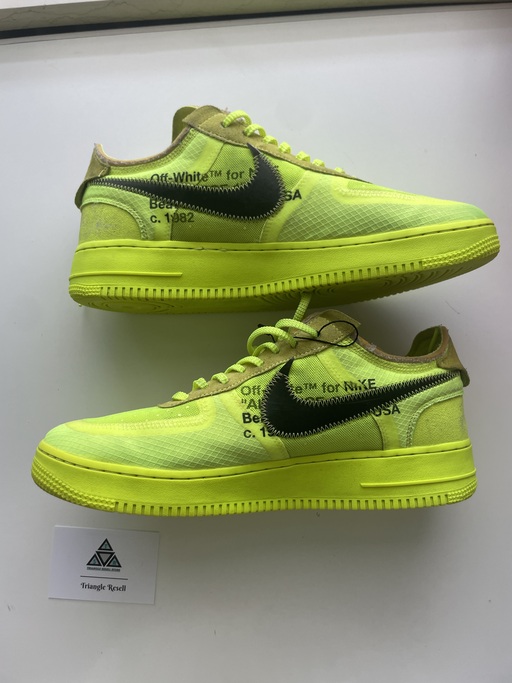 Nike x Off-White Air Force 1 Low 'Volt' (2018)