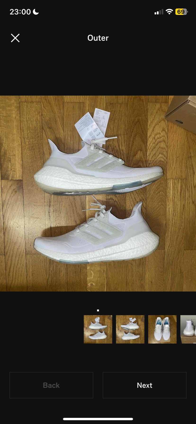 Adidas x Parley Ultraboost 21 Non Dyed (2021) photo 1